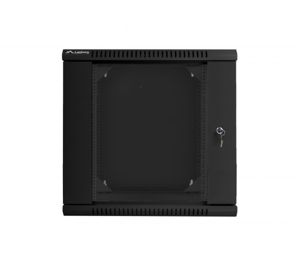 LANBERG Szafa instalacyjna wisząca dwusekcyjna 19'' 12U 600X600mm czarna WF02-6612-10B - 455649 - zdjęcie 2